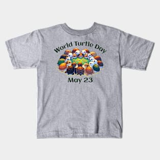 World Turtles Day Celebration Kids T-Shirt